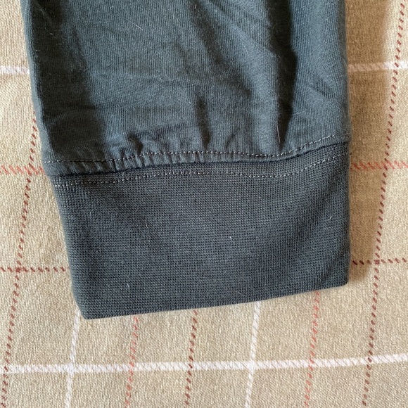 Eddie Bauer nwt cotton blend green long sleeve tee shirt pullover crew xl - Picture 9 of 12